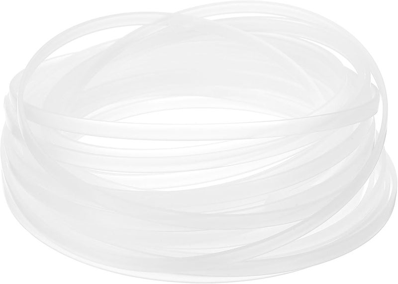 uxcell Boning for Sewing, 1 Roll 7mm x 2mm x 10 Yards PP Corset Boning, Corset Webbing for Wedding Dresses, DIY Making, Handbags, Hats (Clear) - Image 1